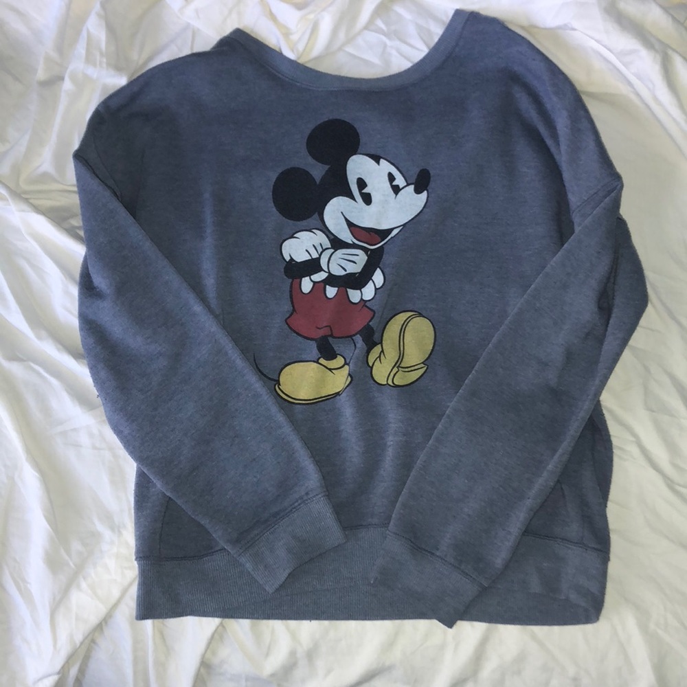 Mickey Mouse sweat shirt from Target.